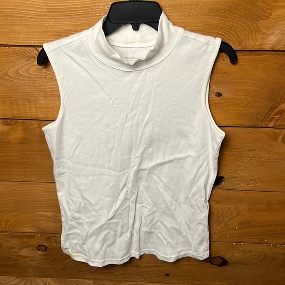 Christopher & Banks Every Day Fit Womens M Sleeveless Turtleneck Pullover summer - Picture 1 of 7